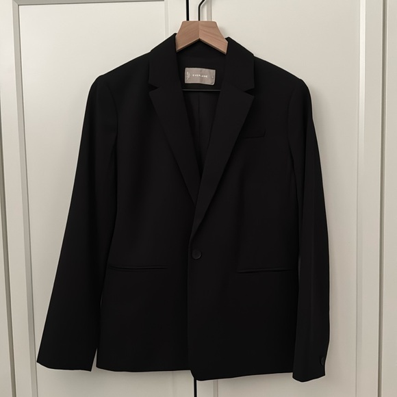 Everlane the Italian GoWeave Classic Blazer in Black - Picture 5 of 13